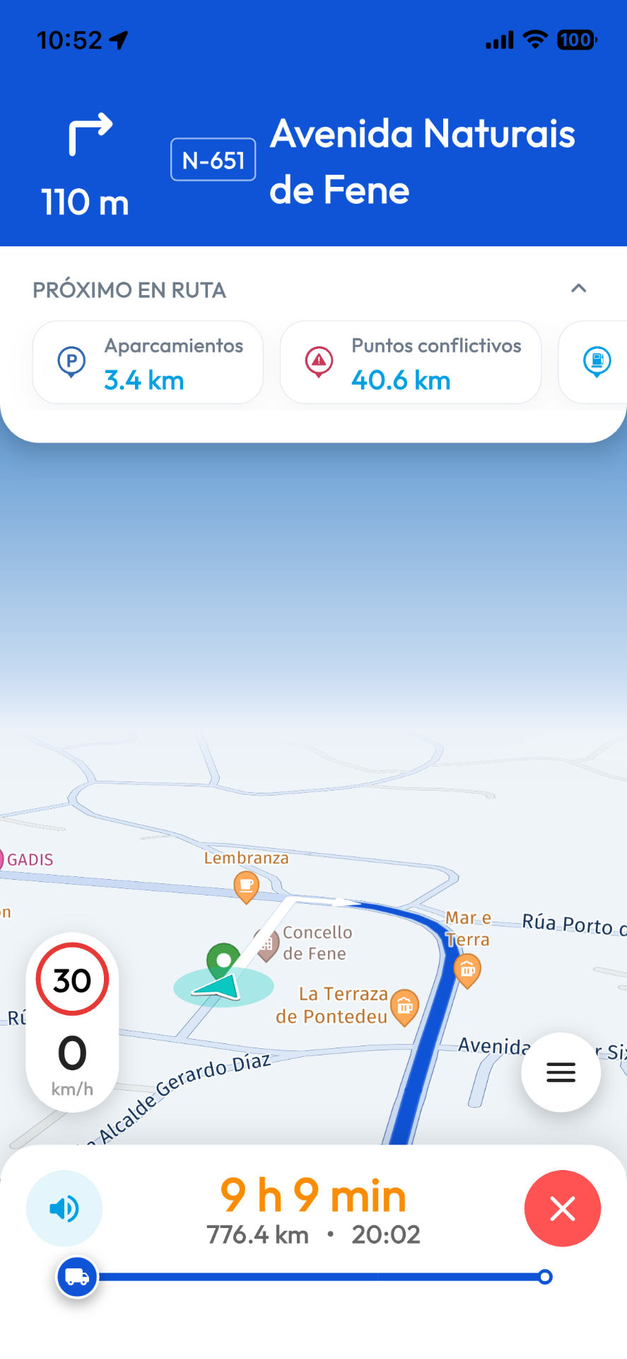 Navegación profesional